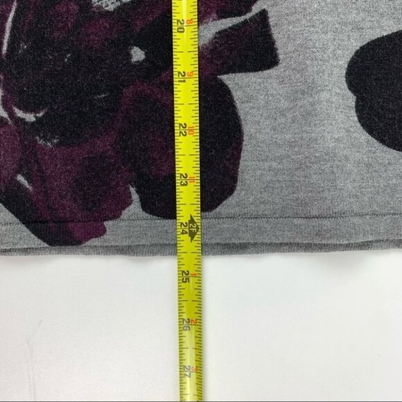 Chagal Grey & Purple  Sweater size Large - Picture 3 of 4